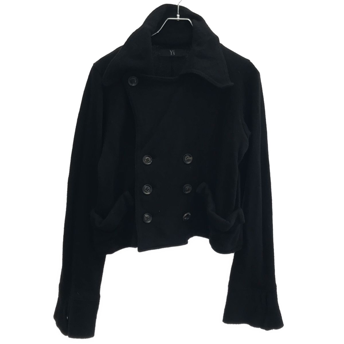 Y's ワイズ ショートニットPコート YP-T89-165 ブラック 2 - メルカリ