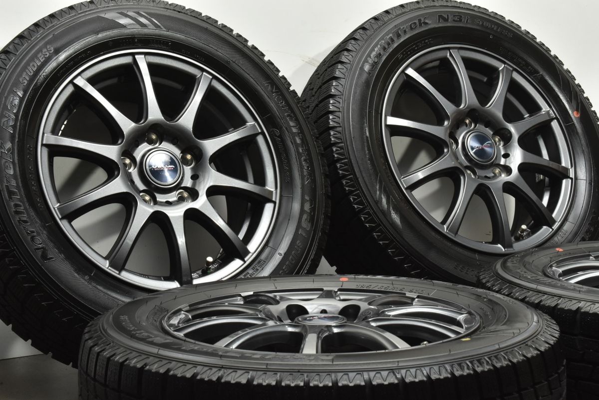 バリ溝 ヴェルヴァ 15 in 6 J 53 PCD 114 3 ノーストレック N i 195 65 R ノア ヴォクシー セレナ ステップワゴン アクセラ 可