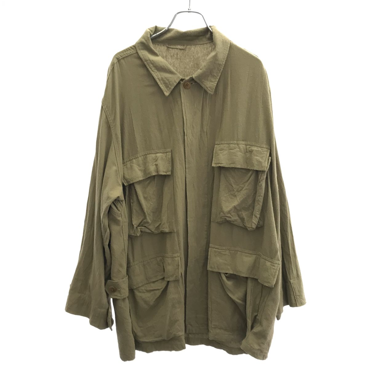 COMOLI コモリ 25 SS ローシルク BDU ジャケット B 01-01031 ベージュ 2