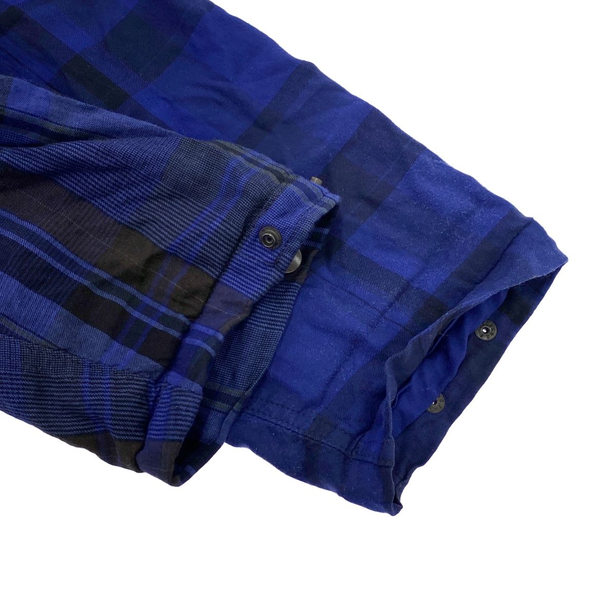 チェック柄フーデッドシャツワンピース