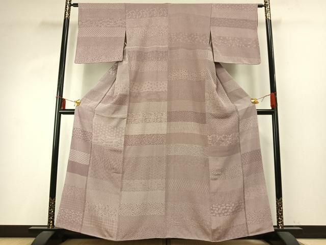 平和屋着物 寺山存男 江戸小紋 百柄 正絹 fy