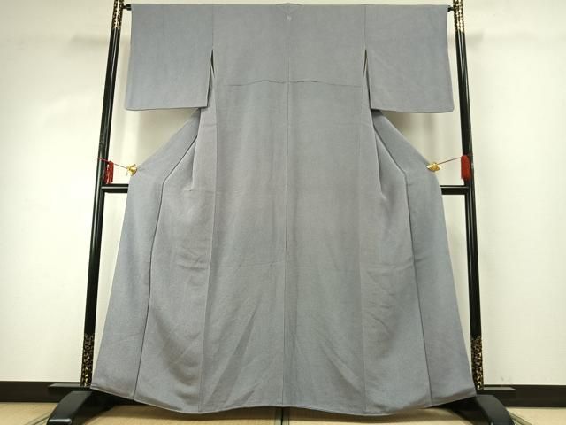 平和屋着物 江戸小紋 鮫小紋柄 鬼しぼ縮緬 正絹 fy