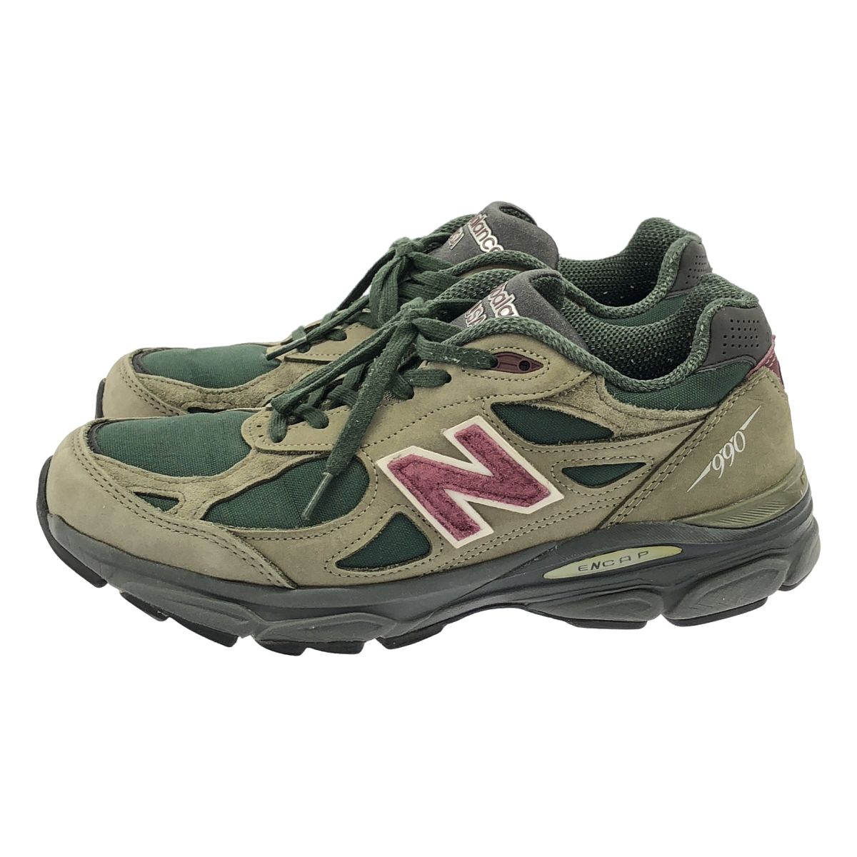 NEW BALANCE ニューバランス スニーカー M990GP3 カーキ 27.5cm - メルカリ