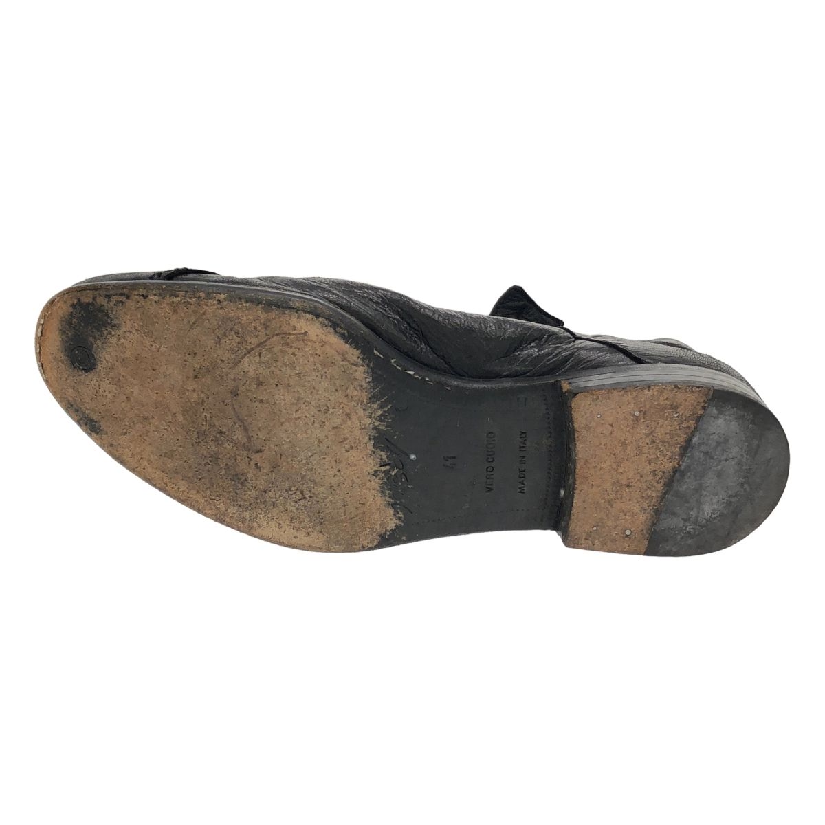 marsell マルセル レースアップレザーブーツ ブラック 41 - メルカリ