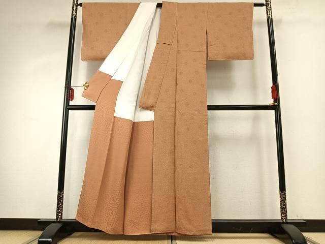 平和屋着物○染色の魔術師 染乃座・大久保玄才 そめのざ玄才 小紋 丸文