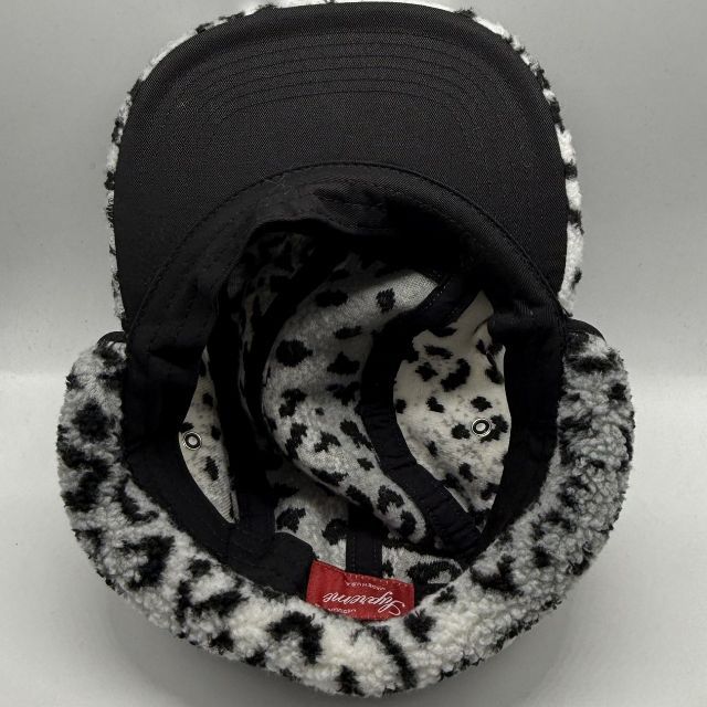 Supreme 17aw Leopard Polar Fleece Earflap Camp Cap シュプリーム