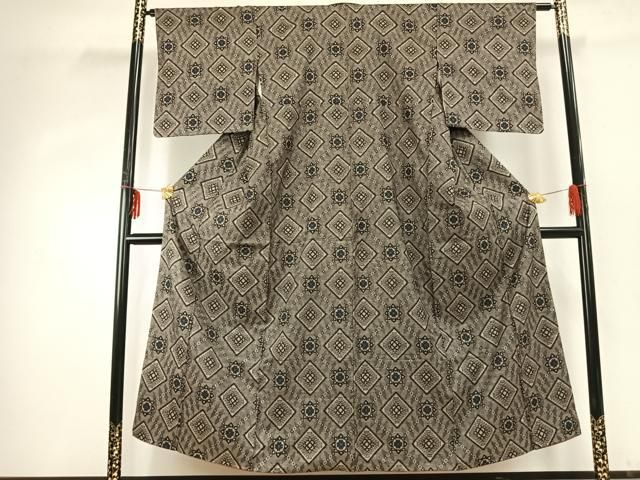 平和屋着物 本場大島紬 龍郷絣 正絹 fy