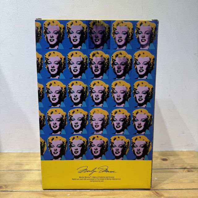 MEDICOM TOY BE@RBRICK 2020 ANDY WARHOL MARILYN MONROE 100％ & 400