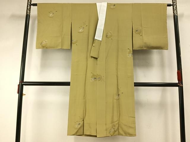 平和屋着物 長襦袢 無双仕立て 兎 正絹 fy