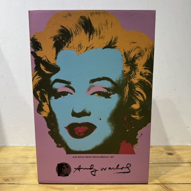MEDICOM TOY BE@RBRICK 2021 ANDY WARHOL MARILYN MONROE #2 100