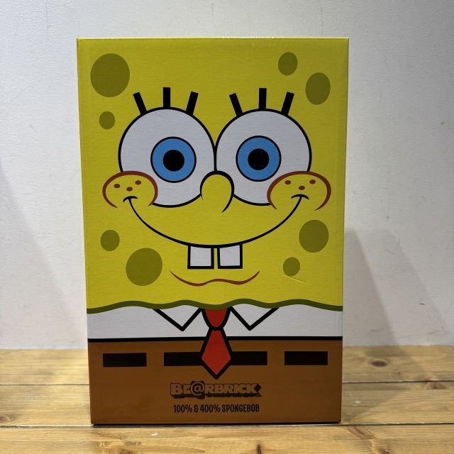 MEDICOM TOY BE BRICK 2018 -400％ メディコムトイ ベアブリック スポンジボブ フィギュア