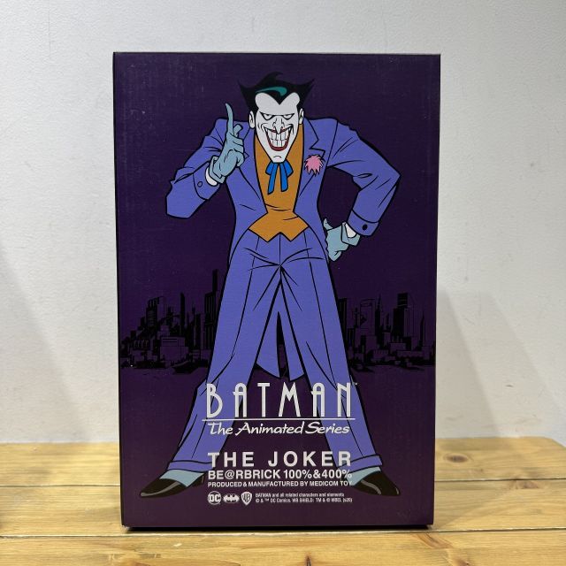 MEDICOM TOY BE BRICK THE JOKER BATMAN SERIES VER 400％ メディコムトイ ベアブリック ジョーカー バットマン フィギュア