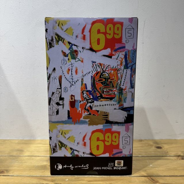 MEDICOM TOY BE BRICK 2025 ANDY WARHOL JEAN MICHEL 4 400％ メディコムトイ ベアブリック アンディウォーホル バスキア フィギュア