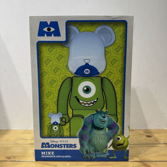 MEDICOM TOY BE@BRICK 2021 MONSTERS INC. MIKE 100%&400％ メディコム