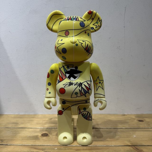 MEDICOM TOY BE BRICK 2011 No 000 STUSSY 400％ メディコムトイ ベアブリック ステューシー フィギュア