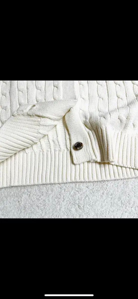 ポロ ラルフローレン ケーブル ニット カーディガン アイボリー - メルカリ