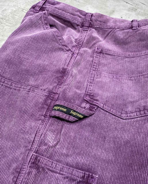 Supreme 21ss Double Knee Cordrouy Painter Pants 