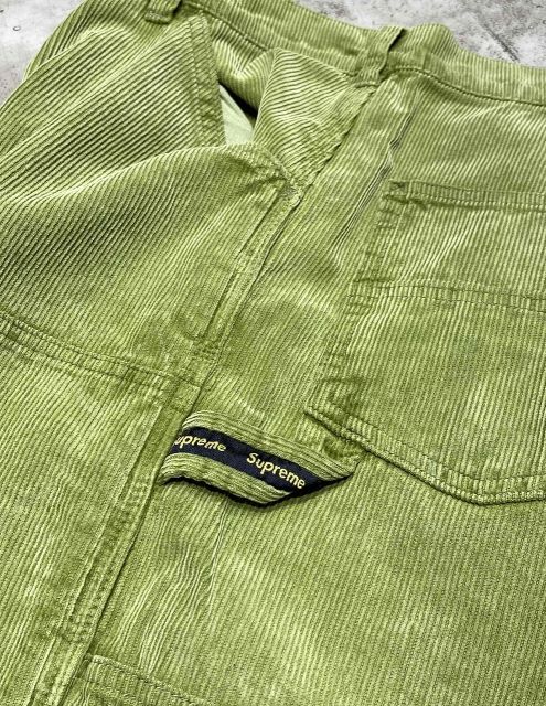 Supreme 21ss Double Knee Cordrouy Painter Pants 