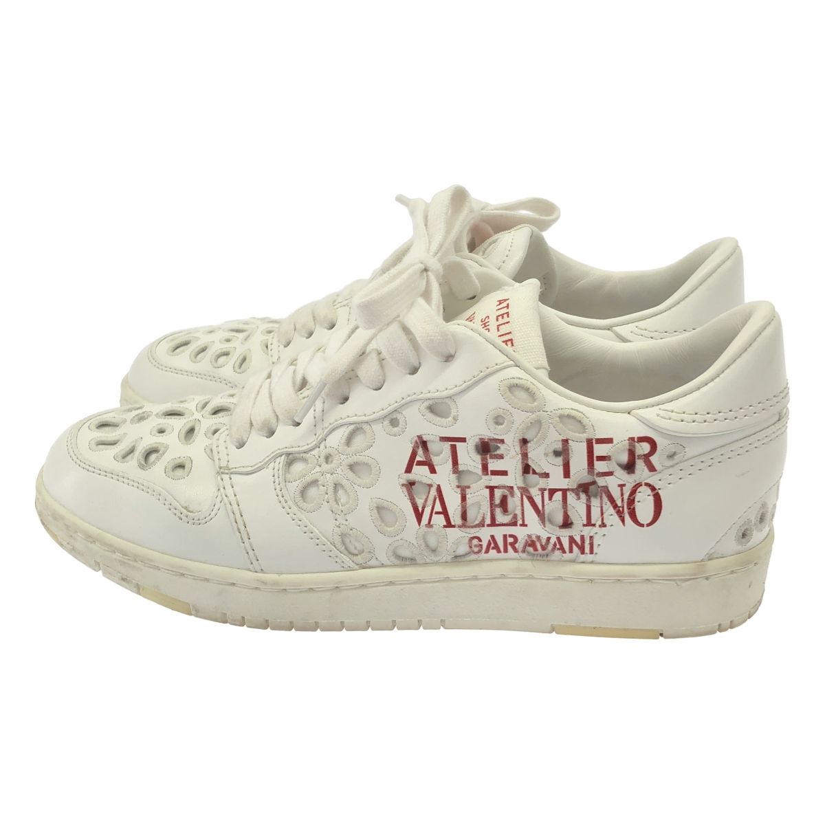VALENTINO ヴァレンティノ Atelier Sneakers フラワーカッティング