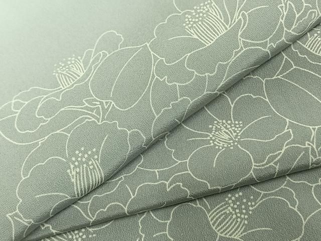 平和屋着物○染織作家 生沼忠 訪問着 花尽くし 暈し染め 正絹 逸品 未