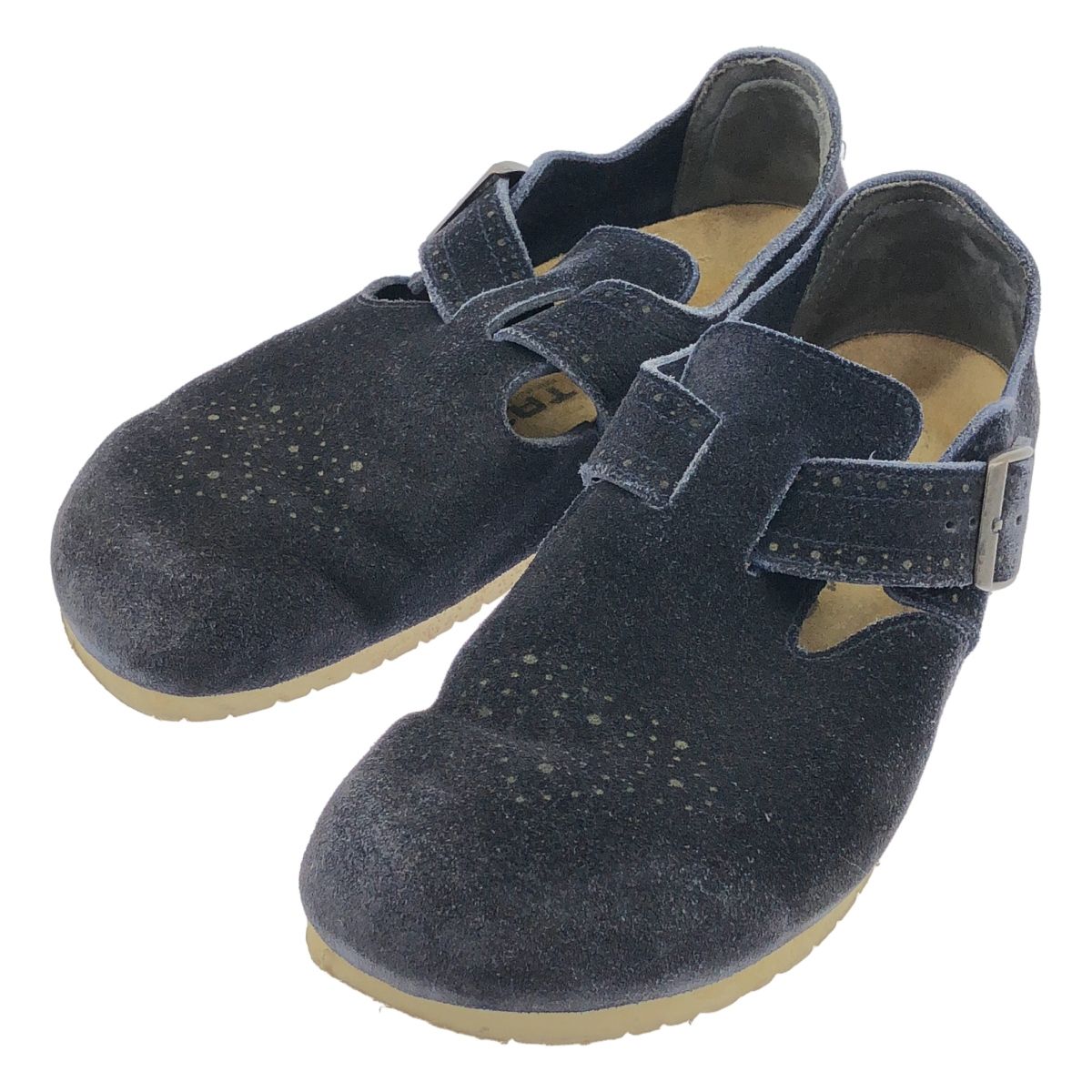 TATAMI タタミ スエードシューズ ネイビー 42