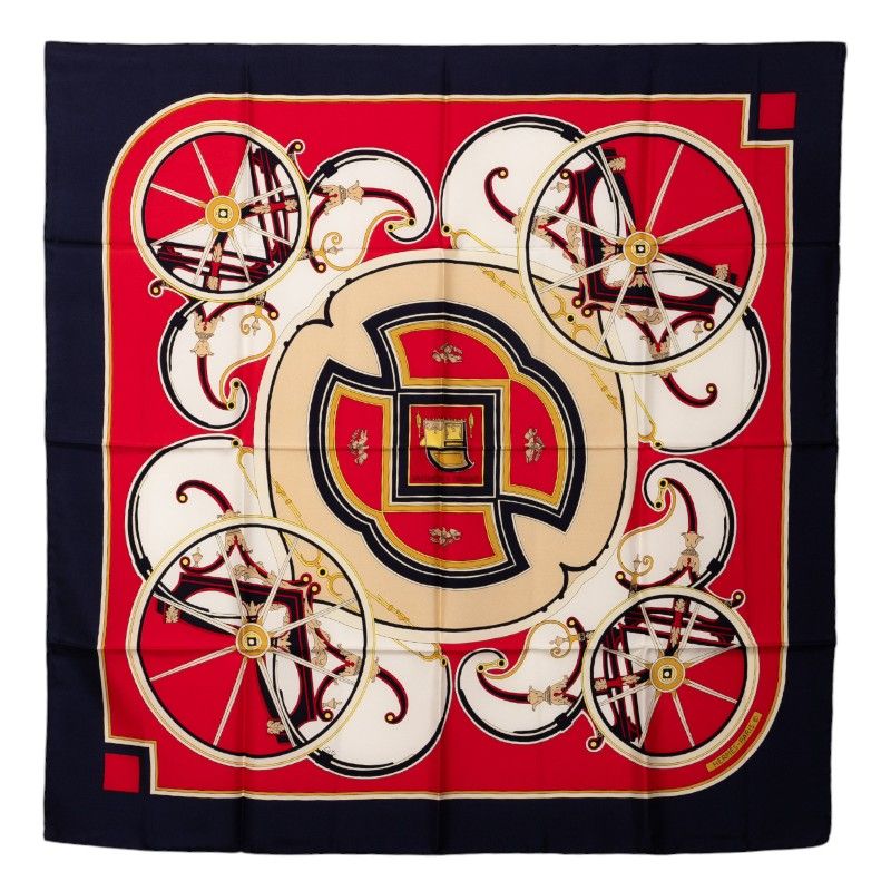 エルメス カレ90 WASHINGTON'S CARRIAGE ジョージワシントンの馬車