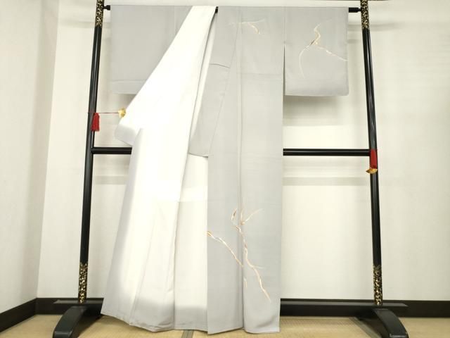 平和屋着物 訪問着 道長文 金彩 正絹 ck