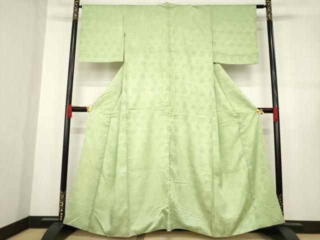 平和屋着物 上質な小紋 杢目絞り 正絹 ck