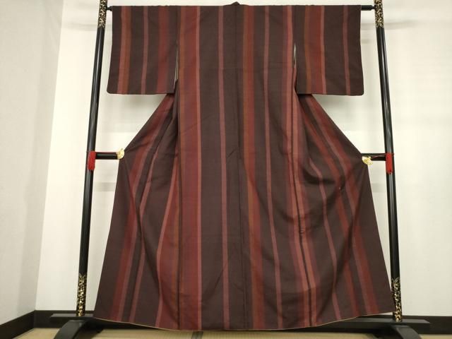 平和屋着物 上質な紬 間道 正絹 ck