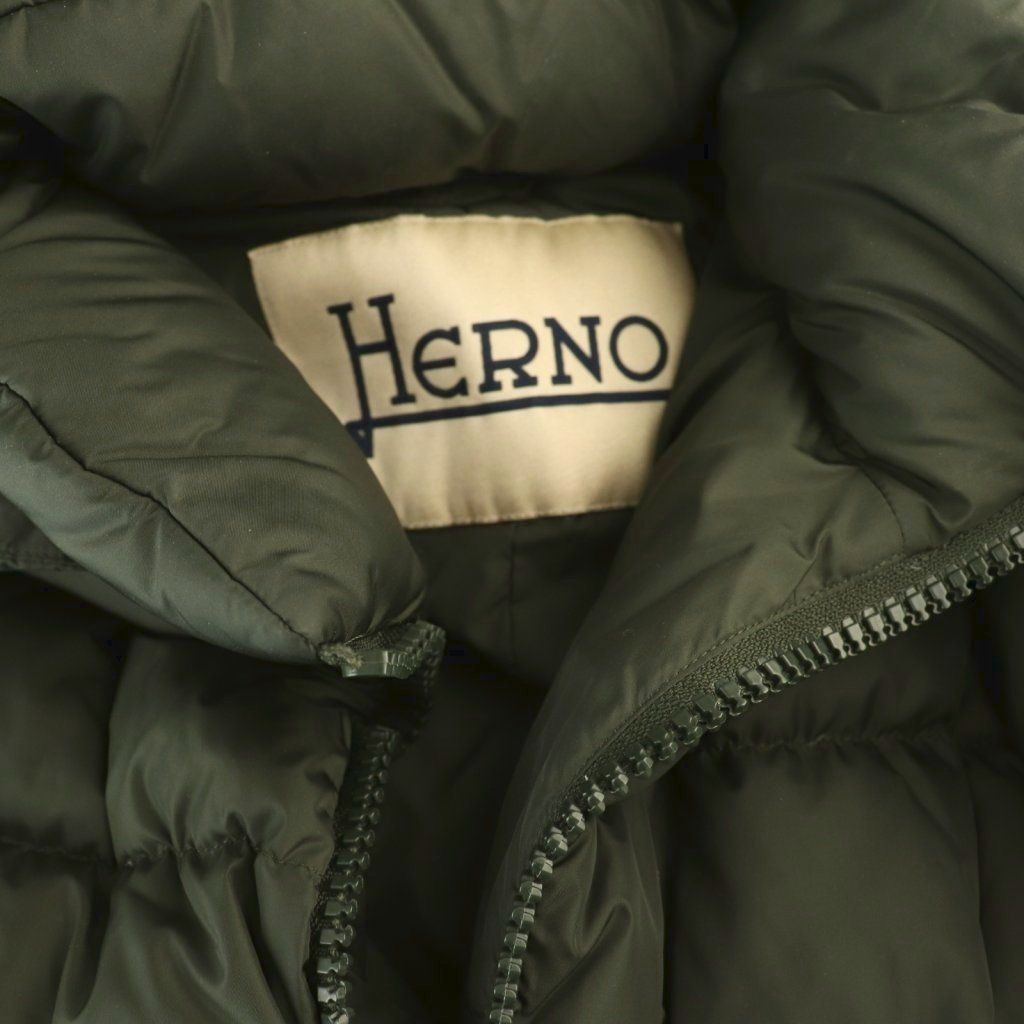 ヘルノ HERNO PRODUZ LAVJAP DOWN JACKET ダウンジャケット フード 42