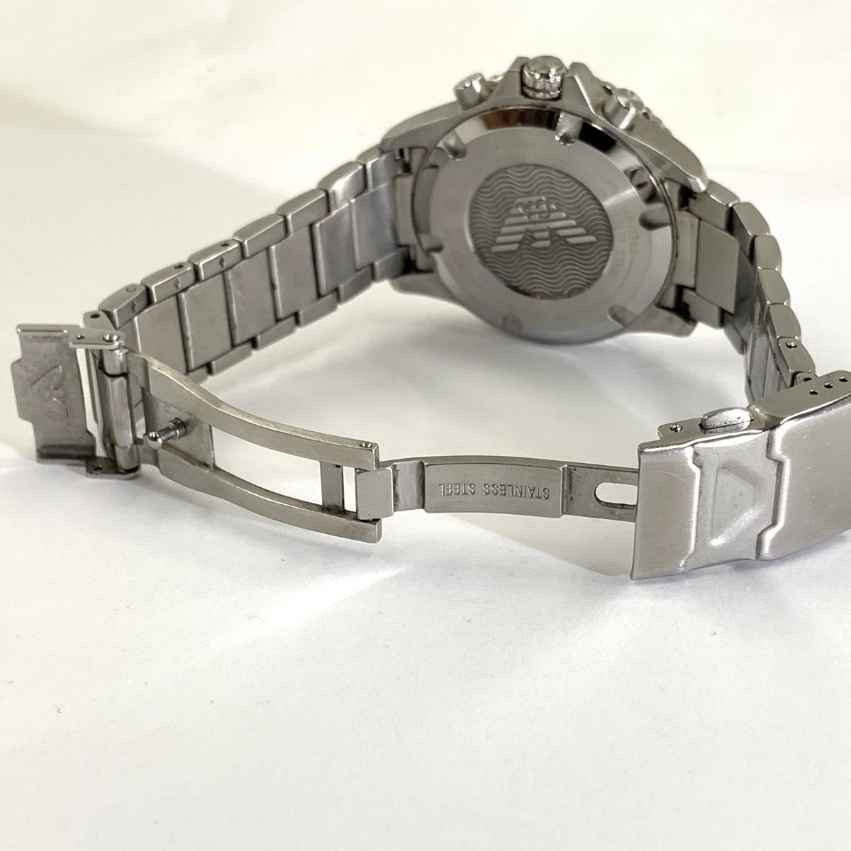〇〇EMPORIO ARMANI エンポリオアルマーニ DIVER 100M アナログ