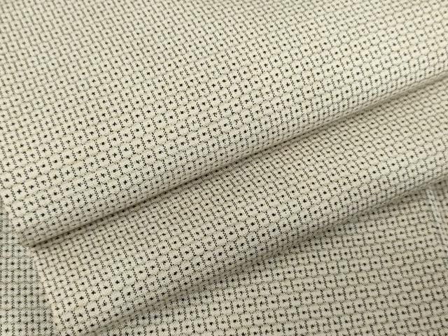 平和屋着物 本場大島紬 白大島 100亀甲 総詰め 胴抜き仕立て 正絹 cs