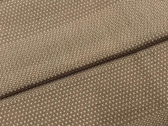  平和屋着物 お召 横段文 正絹 fy 紬 着物