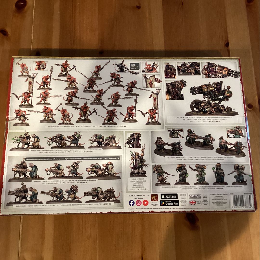 スケイヴン バトルフォース スクリール族の歪み群れ Skaven: Skryre