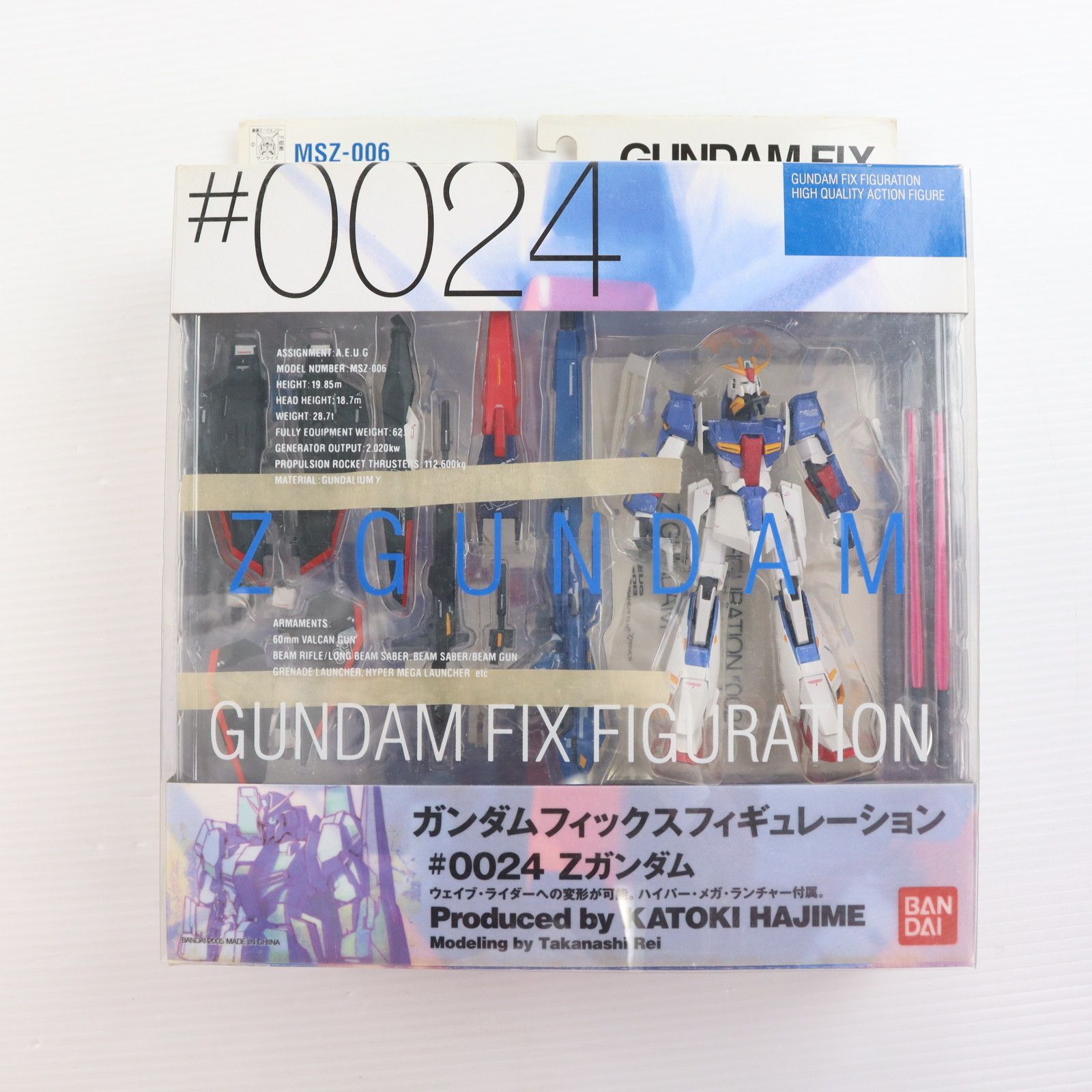 GUNDAM FIX FIGURATION #0024 Zガンダム 機動戦士Zガンダム 完成品