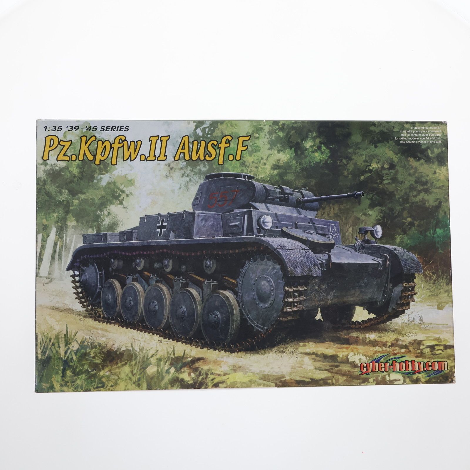 【送料無料，人気セール】 '39-'45 SERIES 1/35 Pz.Kpfw.II Panzer II Ausf.F -WW.II ドイツ軍 II号戦車F型- プラモデル(CH6263) サイバーホビー その他