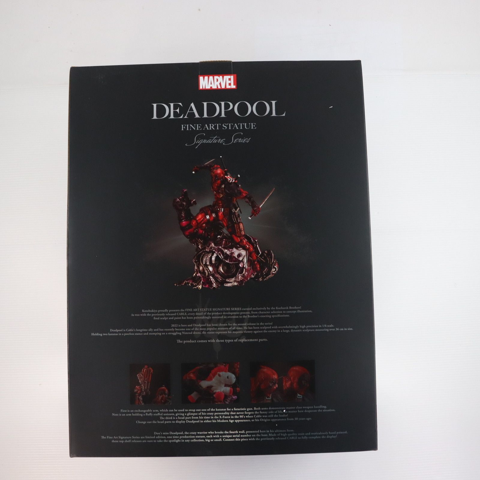 デッドプール FINE ART STATUE シグネチャーシリーズ Feat. Kucharek