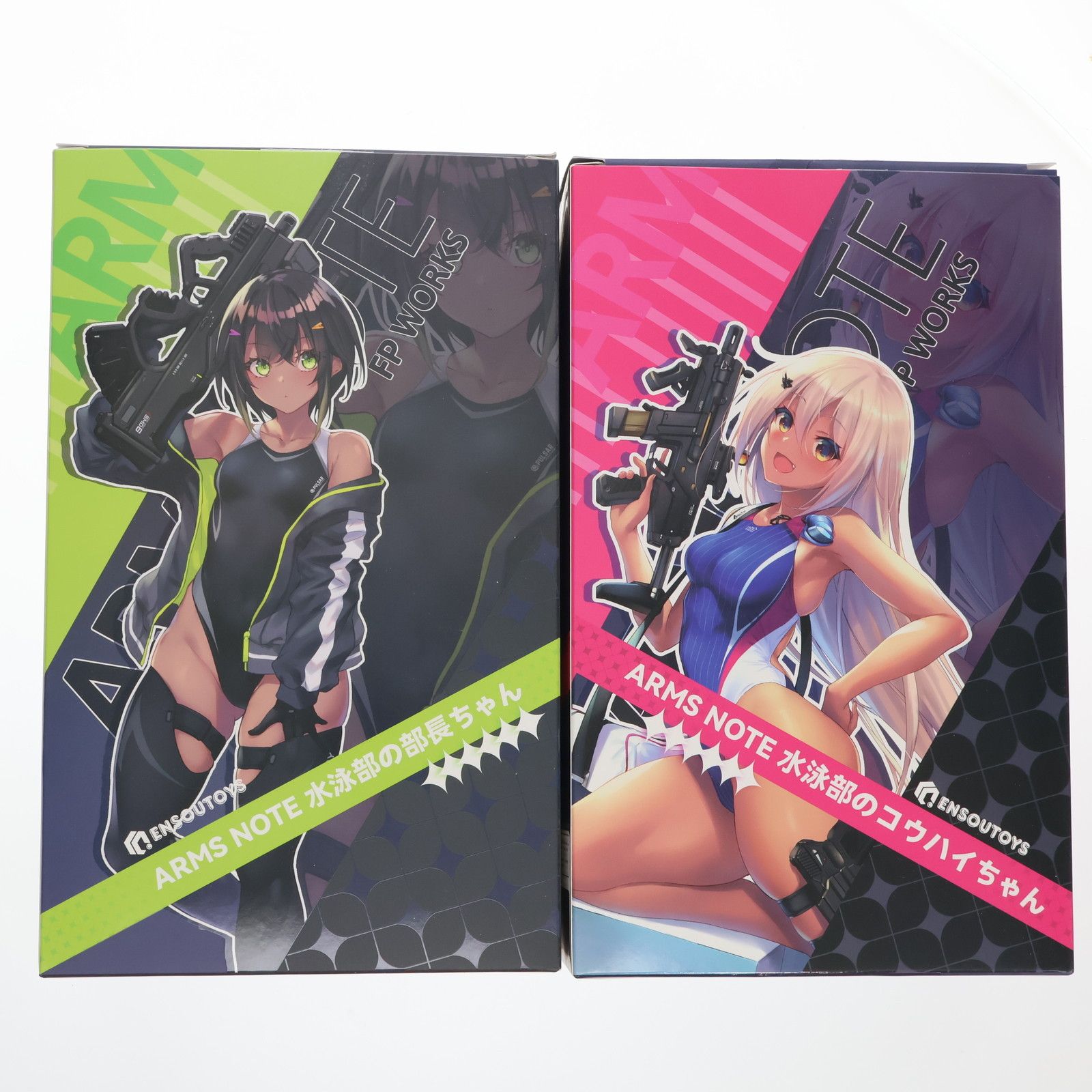 水泳部の部長ちゃんとコウハイちゃんセット 『ARMS NOTE』(アームズ