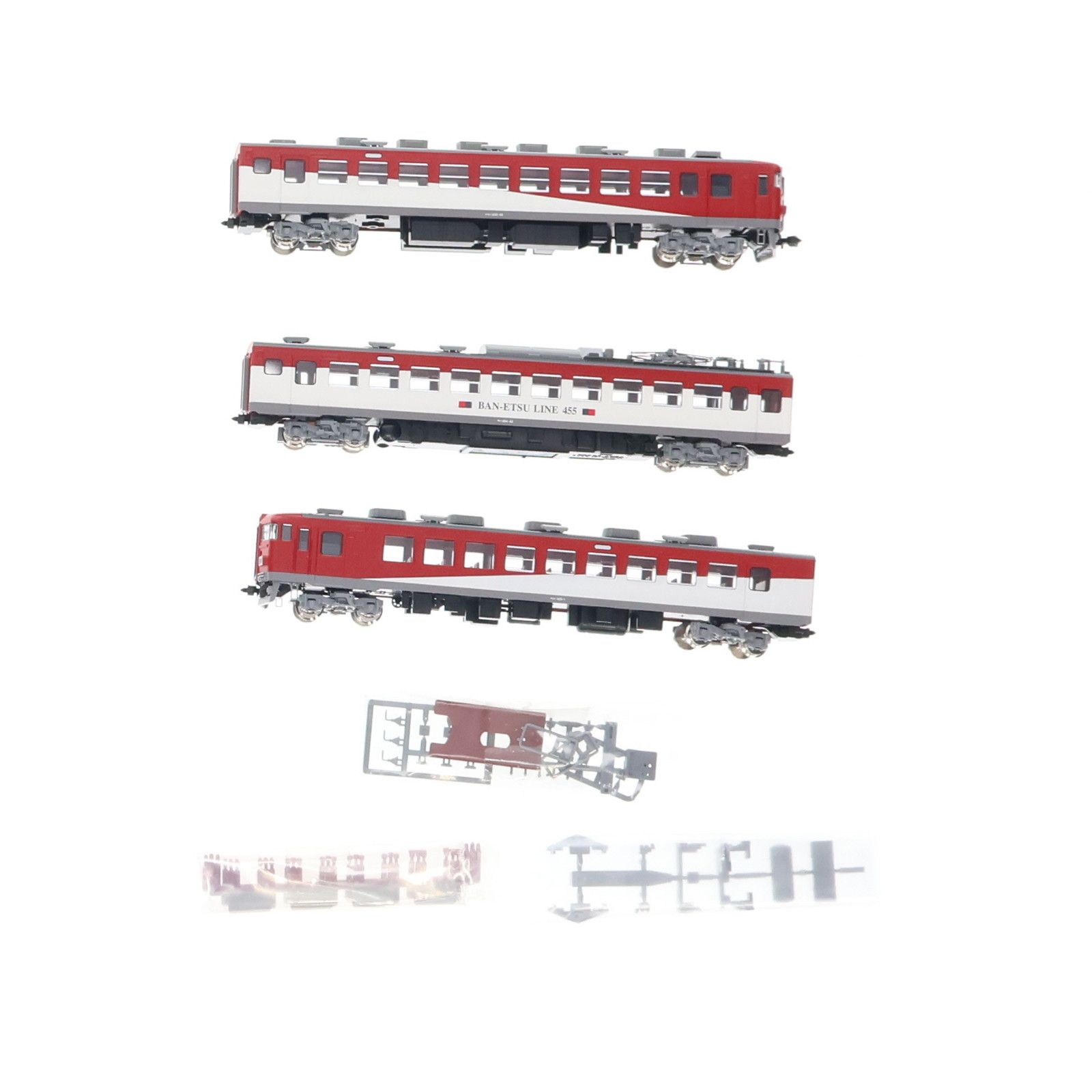 92323 JR 455系電車(クロハ455形・磐越西線) 3両セット(動力付き) N