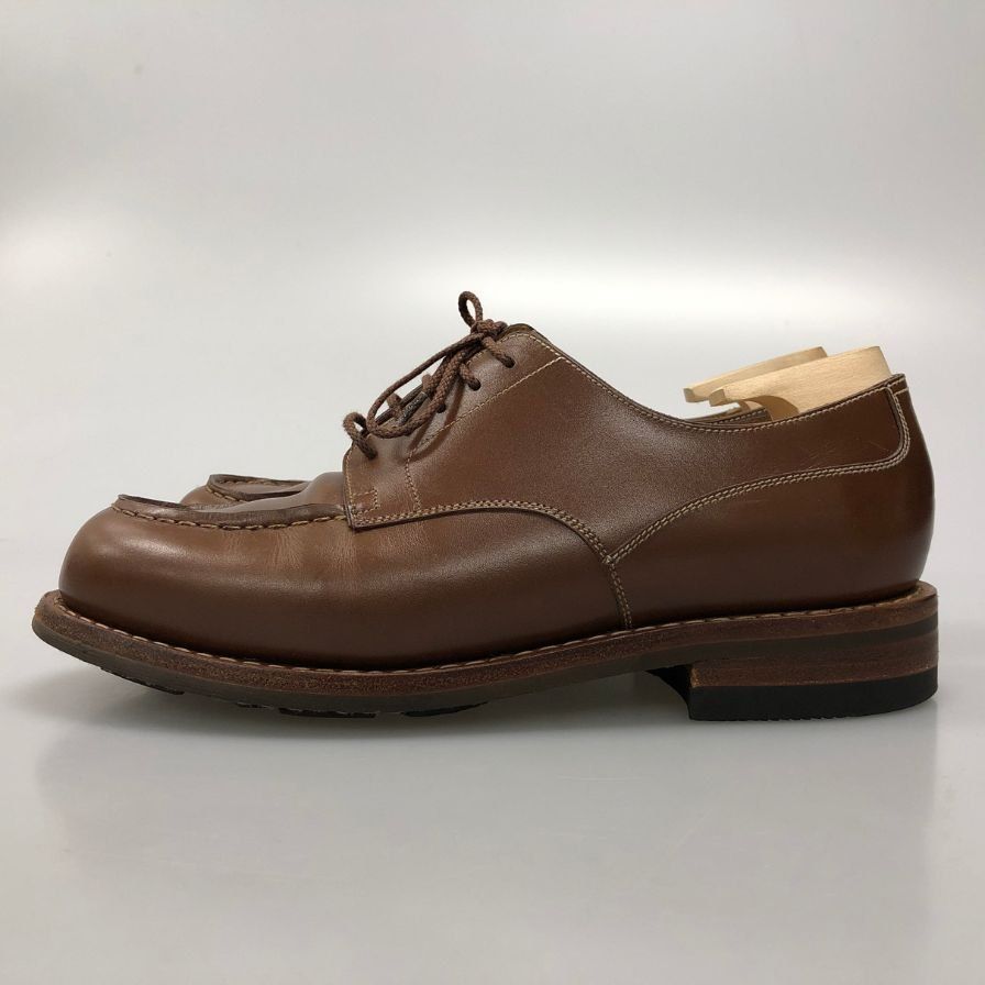 ジェイエムウエストン レザーシューズ Uチップ 641 ゴルフ カーフ タン