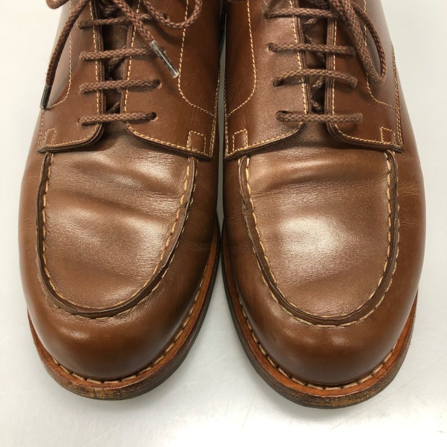 ジェイエムウエストン レザーシューズ Uチップ 641 ゴルフ カーフ タン