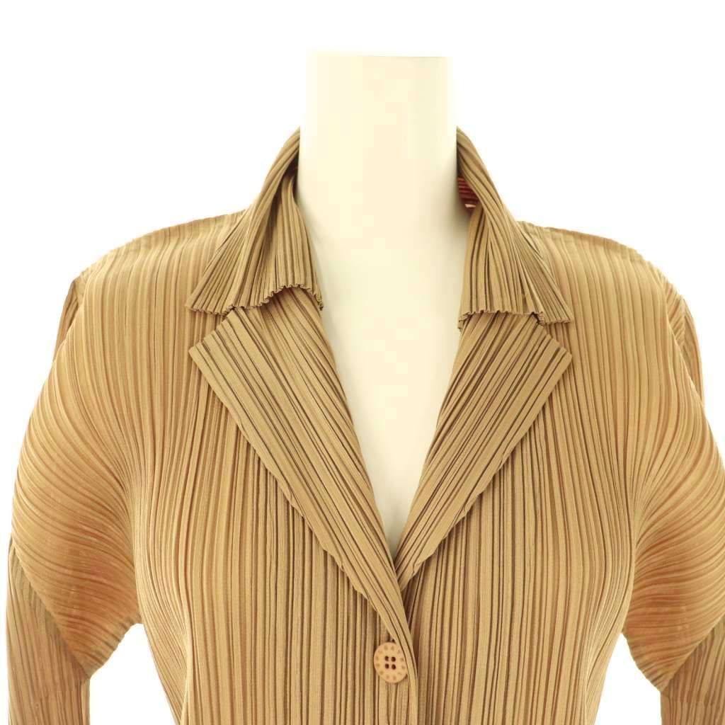 プリーツプリーズ PLEATS PLEASE イッセイミヤケ プリーツカーディガン