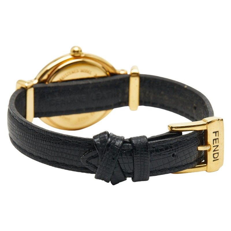 フェンディ チェンジベルト カメレオン 640L メッキ レザー レディース