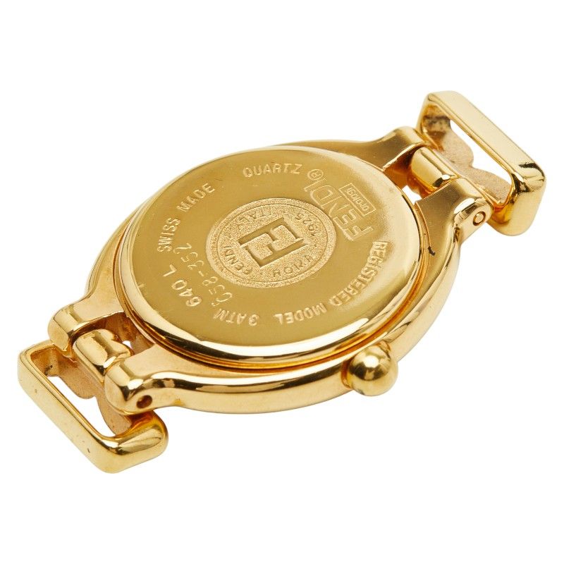 フェンディ チェンジベルト カメレオン 640L メッキ レザー レディース