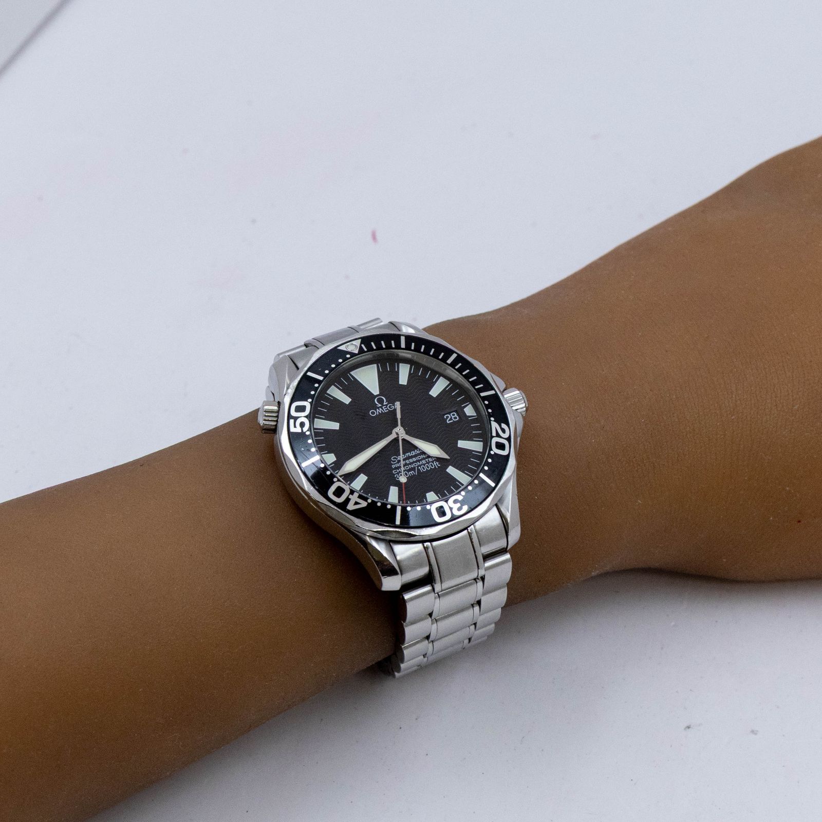  オメガ OMEGA シーマスター 2254 50 Seamaster 自動巻き 腕時計 メンズ ユニセックス 黒 自動巻き時計 腕時計(アナログ)