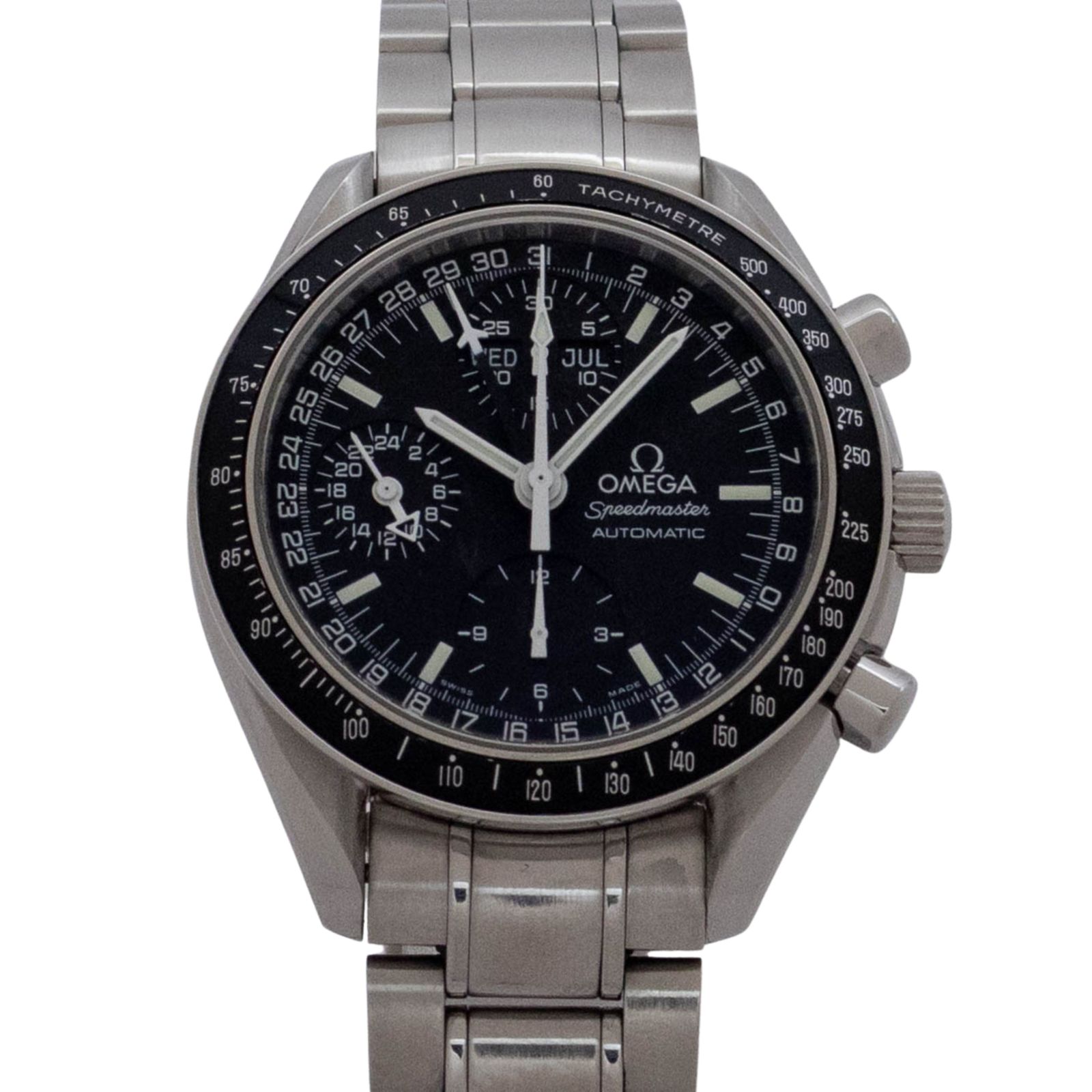 オメガ OMEGA スピードマスター 3520 50 Speedmaster 自動巻き 腕時計 メンズ ユニセックス 黒
