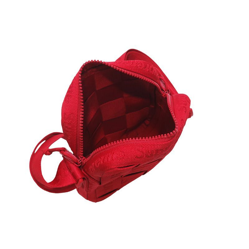 新品同様 SUPREME シュプリーム 23SS WOVEN SHOULDER BAG ウーブン 