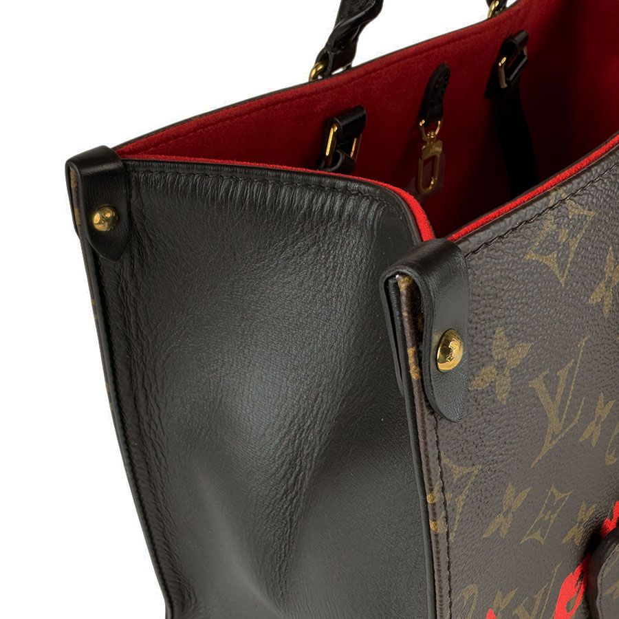ルイ ヴィトン LOUIS VUITTON ショルダーバッグ ハンドバッグ フォールインラブ モノグラム 香港限定 オンザゴーMM モノグラムキャンバス ブラウン レディース M45888 送料無料【中古】 z7816 楽天市場】【中古】ルイ ヴィトン オンザゴー MM フォールインラブ