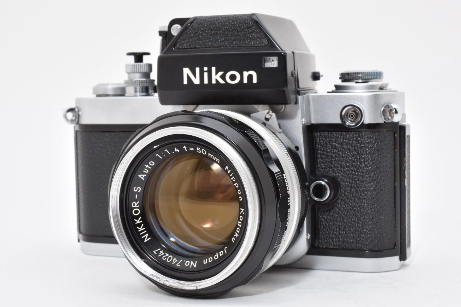 4573 ニコン Nikon F2 NIKKOR-S Auto f/1.4 50mm 一眼レフ フィルム