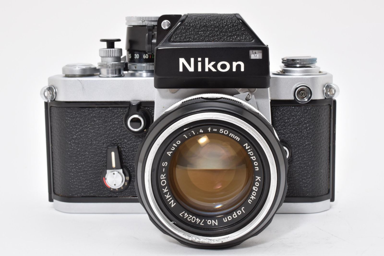 4573 ニコン Nikon F2 NIKKOR-S Auto f/1.4 50mm 一眼レフ フィルム